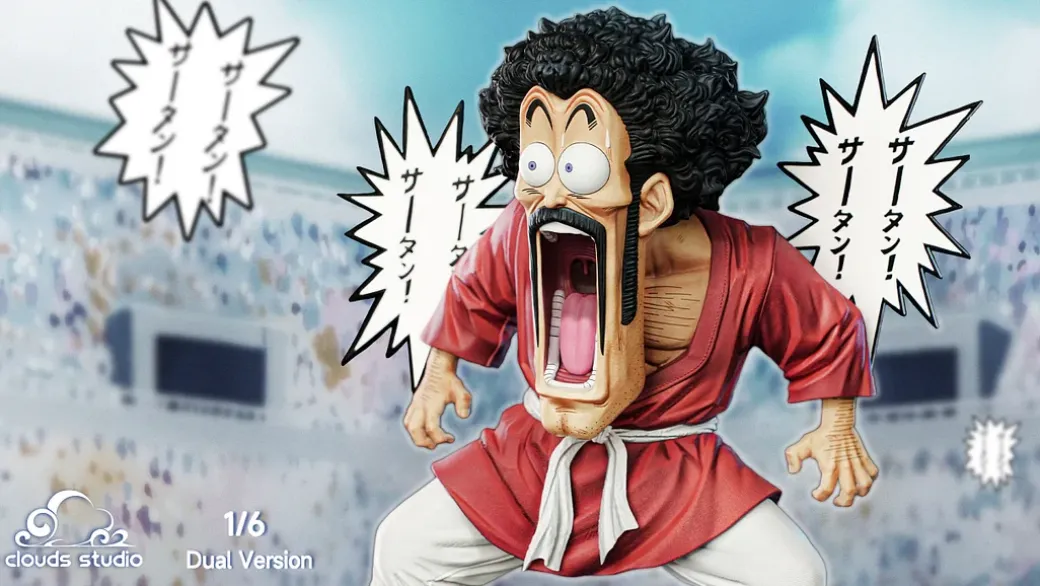 1/6 & 1/4 Scale Mr. Satan - Dragon Ball Resin Statue - Clouds Studios
