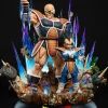 1/6 & 1/4 Scale Nappa & Vegeta with LED - Dragon Ball Resin Statue - Clouds Studios
