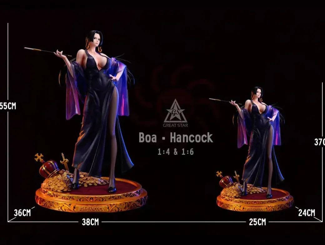 1/6 & 1/4 Scale Noblewoman Boa Hancock - ONE PIECE Resin Statue - Great Star Studios