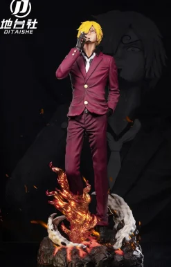 1/6 & 1/3 Scale Onigashima Sanji with LED - ONE PIECE Resin Statue - DiTaiShe Studio