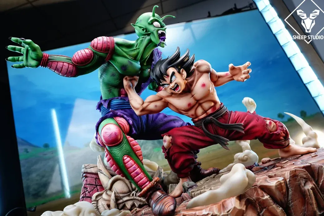 1/6 & 1/4 Scale Piccolo VS Son Goku - Dragon Ball Resin Statue - Sheep Studio
