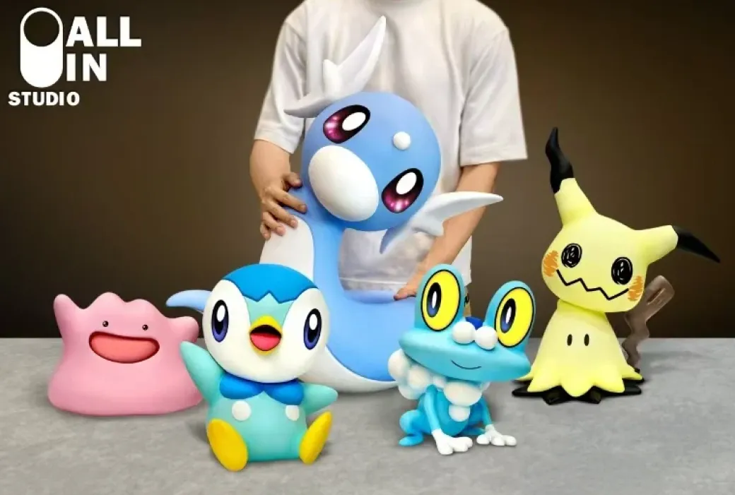 1/3 & 1/1 Scale Piplup - Pokemon Resin Statue - ALL IN Studio