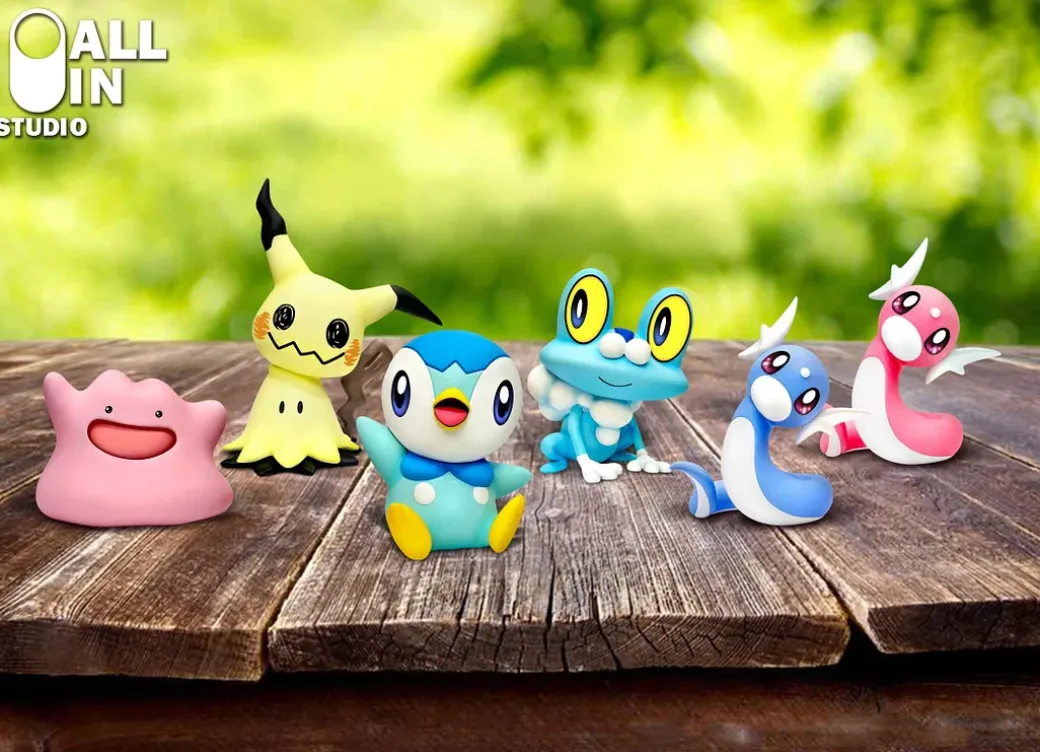 1/3 & 1/1 Scale Piplup - Pokemon Resin Statue - ALL IN Studio