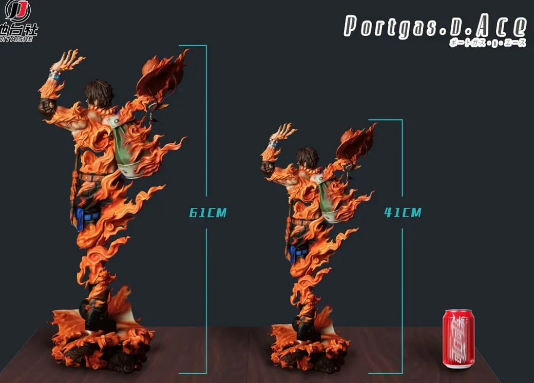 1/6 & 1/4 Scale Portgas D. Ace - ONE PIECE Statue - DiTaiShe Studio