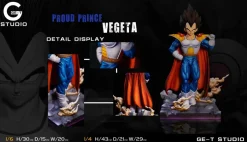 1/6 & 1/4 Scale Prince Vegeta - Dragon Ball Resin Statue - GE-T Studio