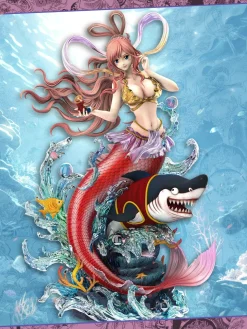 1/6 & 1/4 Scale Princess Shirahoshi - ONE PIECE Resin Statue - Hunter Fan Studios