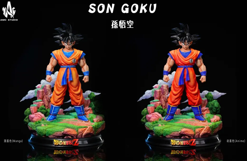 1/6 & 1/4 Scale Revival Son Goku - Dragon Ball Resin Statue - AMC Studio