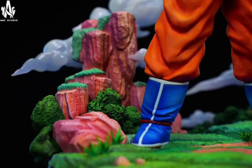 1/6 & 1/4 Scale Revival Son Goku - Dragon Ball Resin Statue - AMC Studio