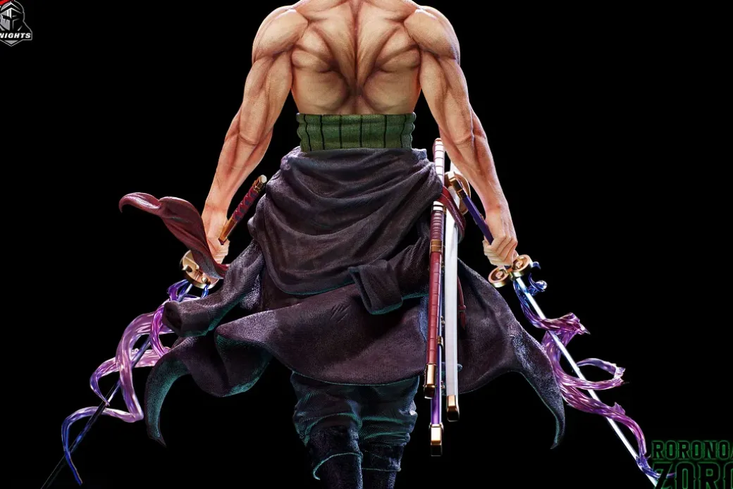 1/6 & 1/4 Scale Roronoa Zoro with LED - ONE PIECE Resin Statue - Temple Studio