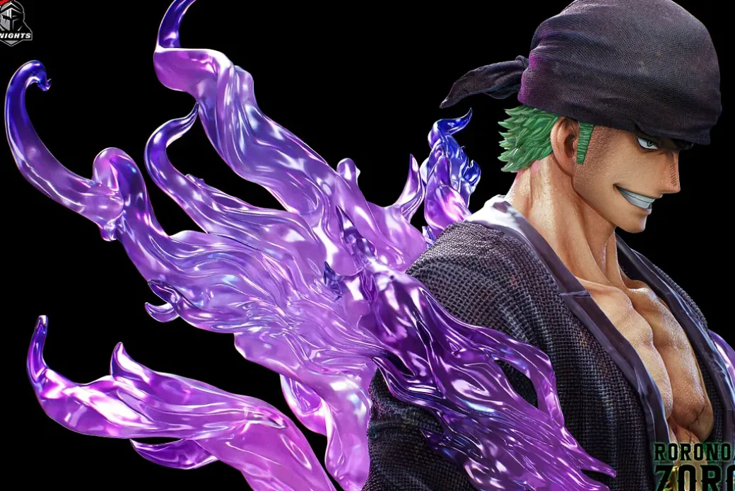 1/6 & 1/4 Scale Roronoa Zoro with LED - ONE PIECE Resin Statue - Temple Studio