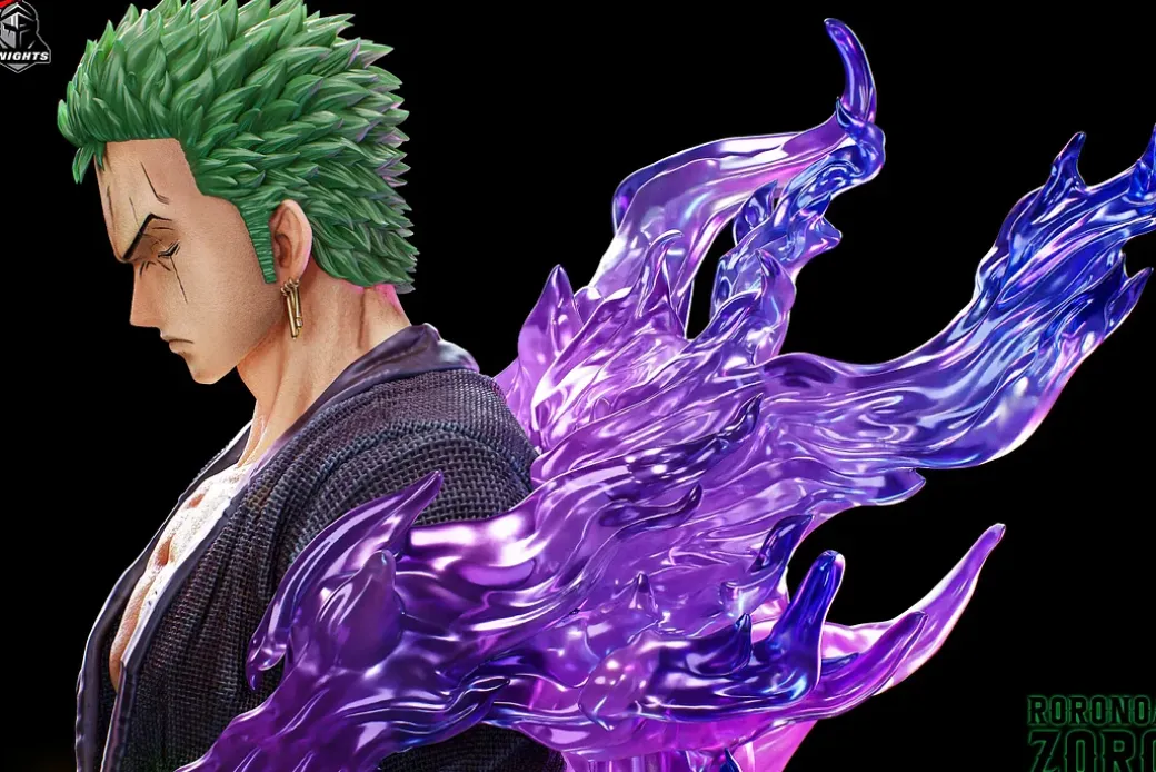 1/6 & 1/4 Scale Roronoa Zoro with LED - ONE PIECE Resin Statue - Temple Studio