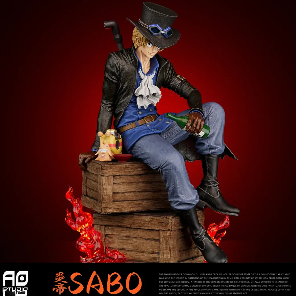 1/6 & 1/3 Scale Sabo - ONE PIECE Resin Statue - AO Studios