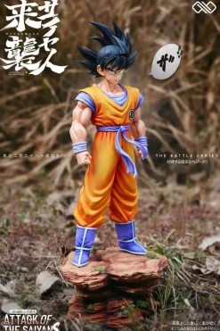1/6 & 1/4 Scale Saiyan Coming Series Son Goku & Vegeta - Dragon Ball Resin Statue - Unlimited Studios