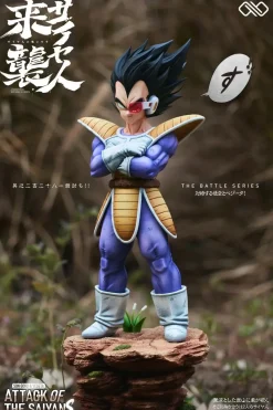 1/6 & 1/4 Scale Saiyan Coming Series Son Goku & Vegeta - Dragon Ball Resin Statue - Unlimited Studios