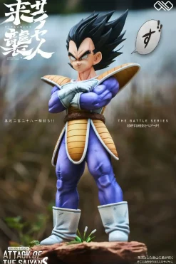 1/6 & 1/4 Scale Saiyan Coming Series Son Goku & Vegeta - Dragon Ball Resin Statue - Unlimited Studios