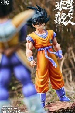 1/6 & 1/4 Scale Saiyan Coming Series Son Goku & Vegeta - Dragon Ball Resin Statue - Unlimited Studios