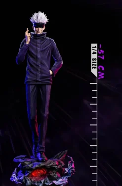 1/6 & 1/4 Scale Satoru Gojo With LED - Jujutsu Kaisen Resin Statue - DiTaiShe Studio