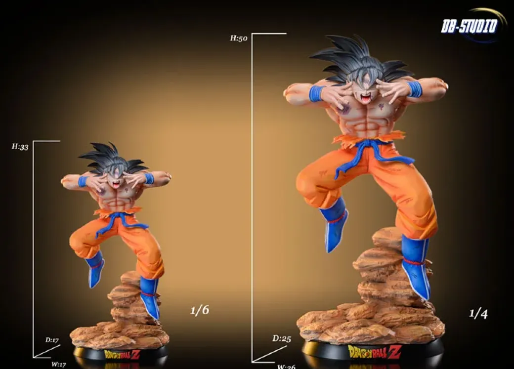 1/6 & 1/4 Scale Solar Flare Son Goku - Dragon Ball Statue - DB Studios