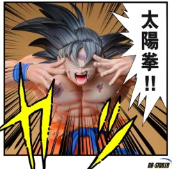 1/6 & 1/4 Scale Solar Flare Son Goku - Dragon Ball Statue - DB Studios