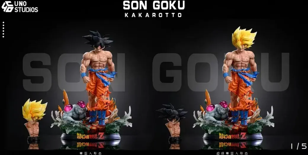 1/5 & 1/3 Scale Son Goku - Dragon Ball Resin Statue - UNO Studio