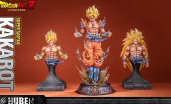 1/6 & 1/4 Scale Son Goku & Three Villains - Dragon Ball Resin Statue - HuBen Studios