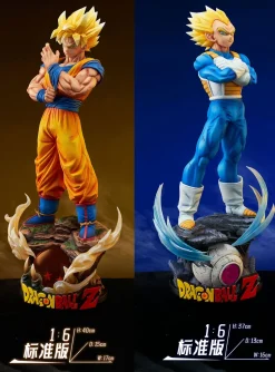 1/6 & 1/4 Scale Son Goku & Vegeta - Dragon Ball Resin Statue - AfterShock Studio