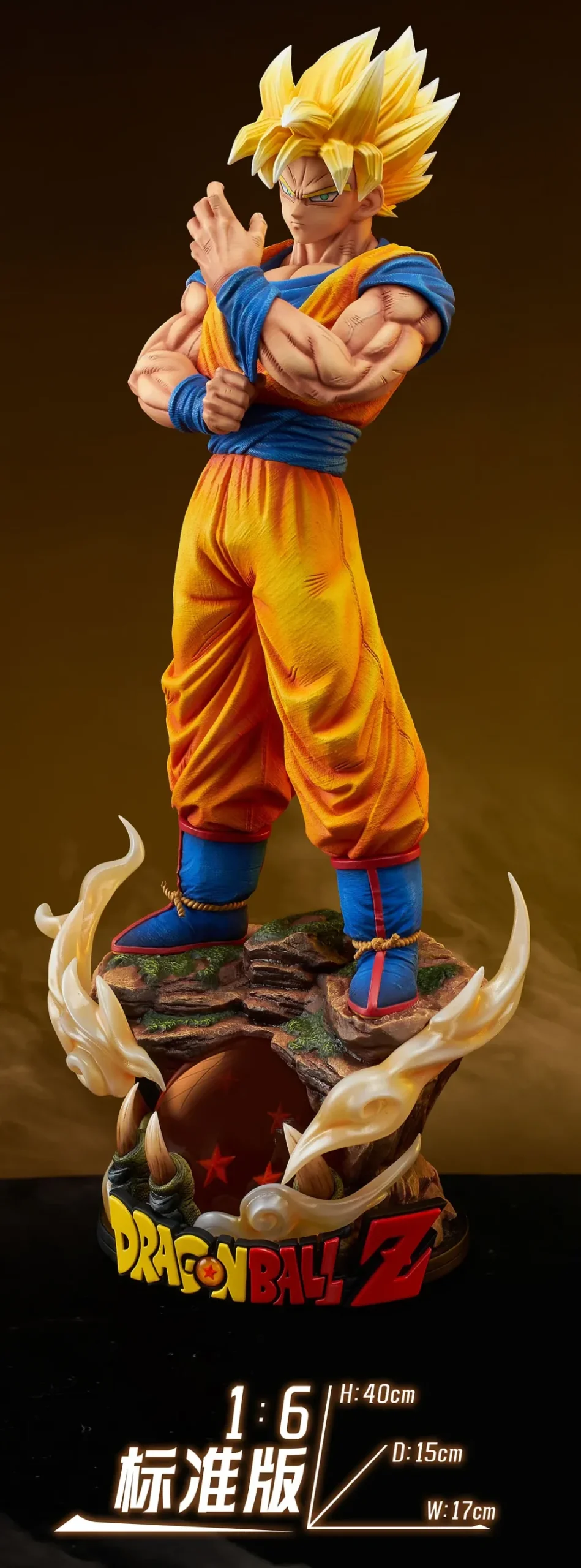 1/6 & 1/4 Scale Son Goku & Vegeta - Dragon Ball Resin Statue - AfterShock Studio