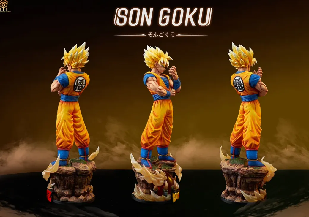 1/6 & 1/4 Scale Son Goku & Vegeta - Dragon Ball Resin Statue - AfterShock Studio