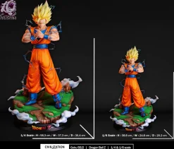 1/6 & 1/4 Scale Super Saiyan 2 Son Goku - Dragon Ball Resin Statue - Civilization Studio