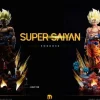 1/6 & 1/4 Scale Super Saiyan 1 Son Goku 2.0 with LED - Dragon Ball Resin Statue - Du-Studio