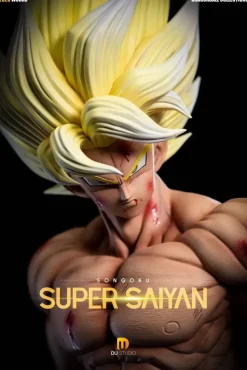1/6 & 1/4 Scale Super Saiyan 1 Son Goku 2.0 with LED - Dragon Ball Resin Statue - Du-Studio