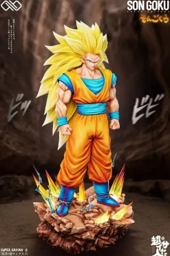 1/6 & 1/4 Scale  Super Saiyan 3 Son Goku - Dragon Ball Resin Statue - Unlimited Studios