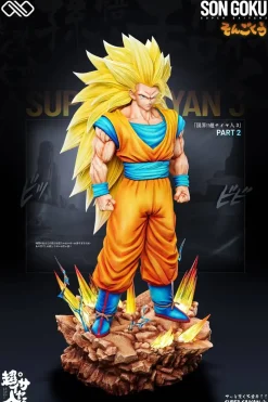 1/6 & 1/4 Scale  Super Saiyan 3 Son Goku - Dragon Ball Resin Statue - Unlimited Studios