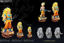 1/6 & 1/4 Scale Super Saiyan 3 Son Goku - Dragon Ball Resin Statue - Unlimited Studios