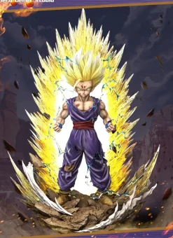 1/6 & 1/4 Scale Super Saiyan 2 Son Gohan - Dragon Ball Resin Statue - Hero Belief Studios