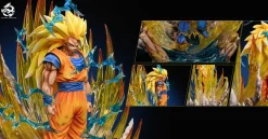 1/6 & 1/4 Scale Super Saiyan 3 Son Goku - Dragon Ball Resin Statue - AD Studio