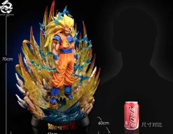 1/6 & 1/4 Scale Super Saiyan 3 Son Goku - Dragon Ball Resin Statue - AD Studio