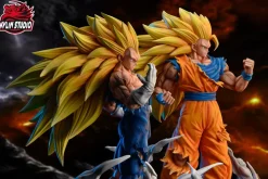 1/6 & 1/4 Scale Super Saiyan 3 Son Goku & Vegeta - Dragon Ball Resin Statue - Kylin Studio