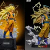 1/6 & 1/4 Scale Super Saiyan 3 Son Goku - Dragon Ball Resin Statue - Sculpting Soul Studios