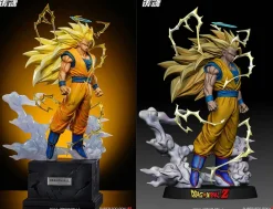 1/6 & 1/4 Scale Super Saiyan 3 Son Goku - Dragon Ball Resin Statue - Sculpting Soul Studios