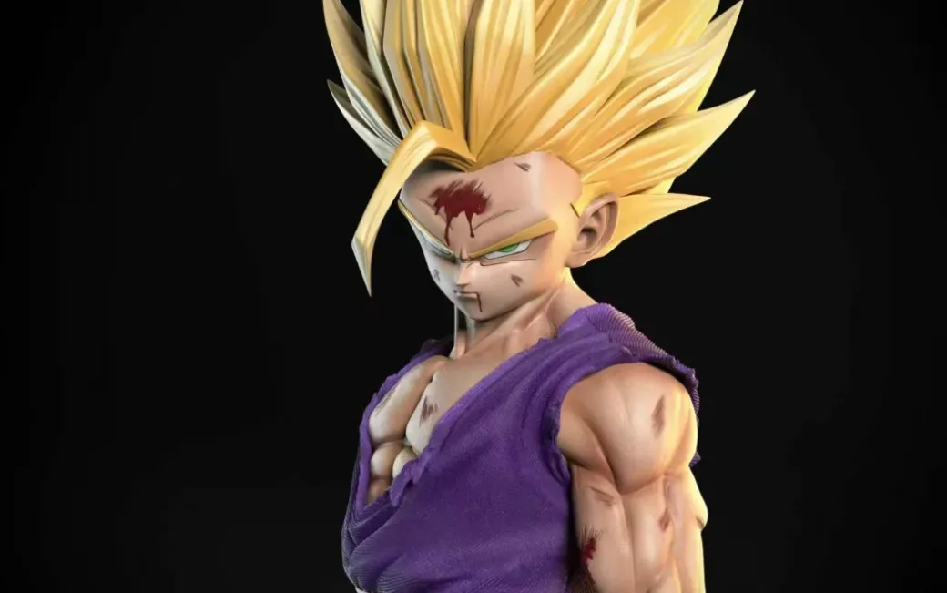 1/6 & 1/4 Scale Super Saiyan 2 Son Gohan - Dragon Ball Resin Statue - Two Percent Studio