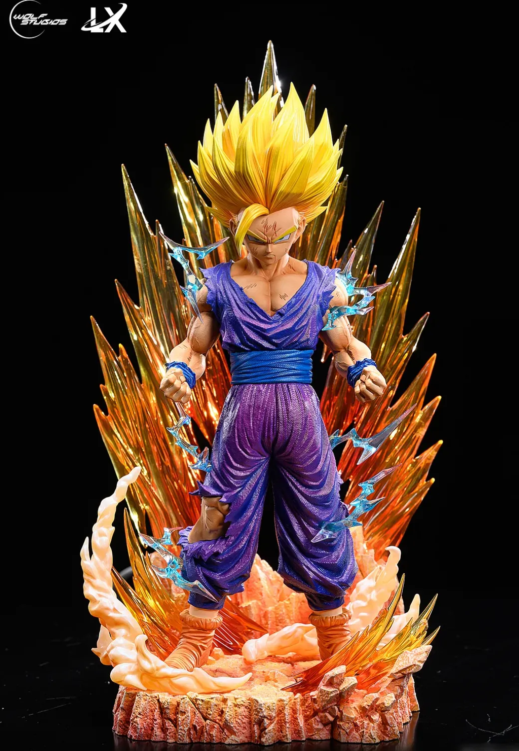 1/6 & 1/4 Scale Super Saiyan 2 Son Gohan - Dragon Ball Resin Statue - Wolf Studios