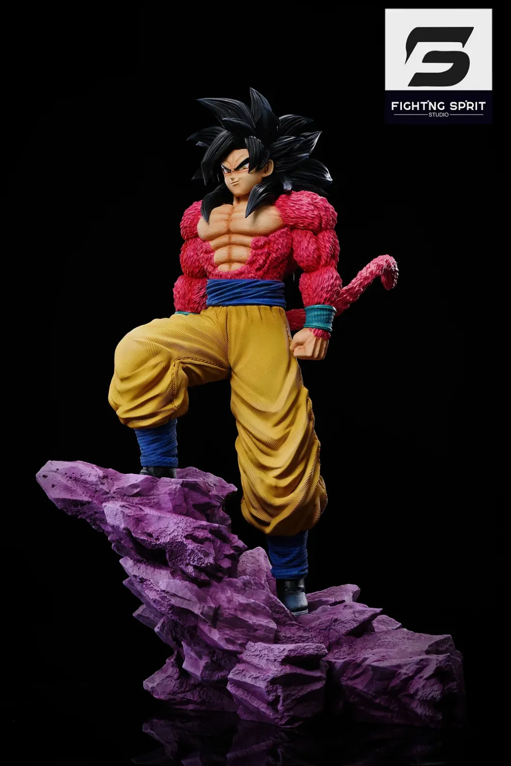 1/6 & 1/4 Scale Super Saiyan 4 Son Goku & Vegeta - Dragon Ball Resin Statue - Fighting Sprit Studio