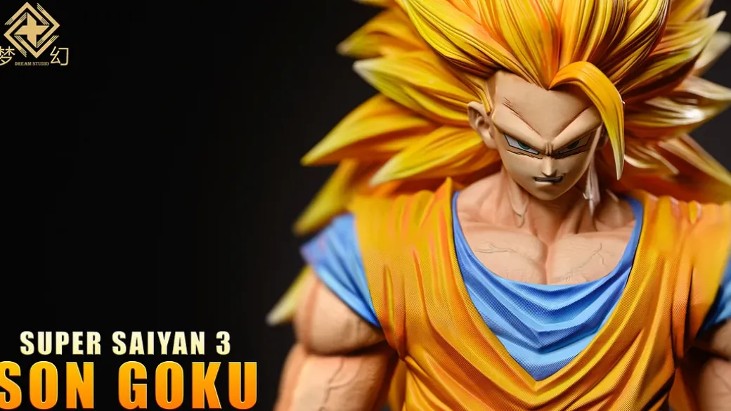 1/6 & 1/3 Scale Super Saiyan 3 Son Goku - Dragon Ball Resin Statue - Dream Studios