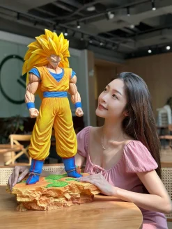 1/6 & 1/3 Scale Super Saiyan 3 Son Goku - Dragon Ball Resin Statue - Dream Studios