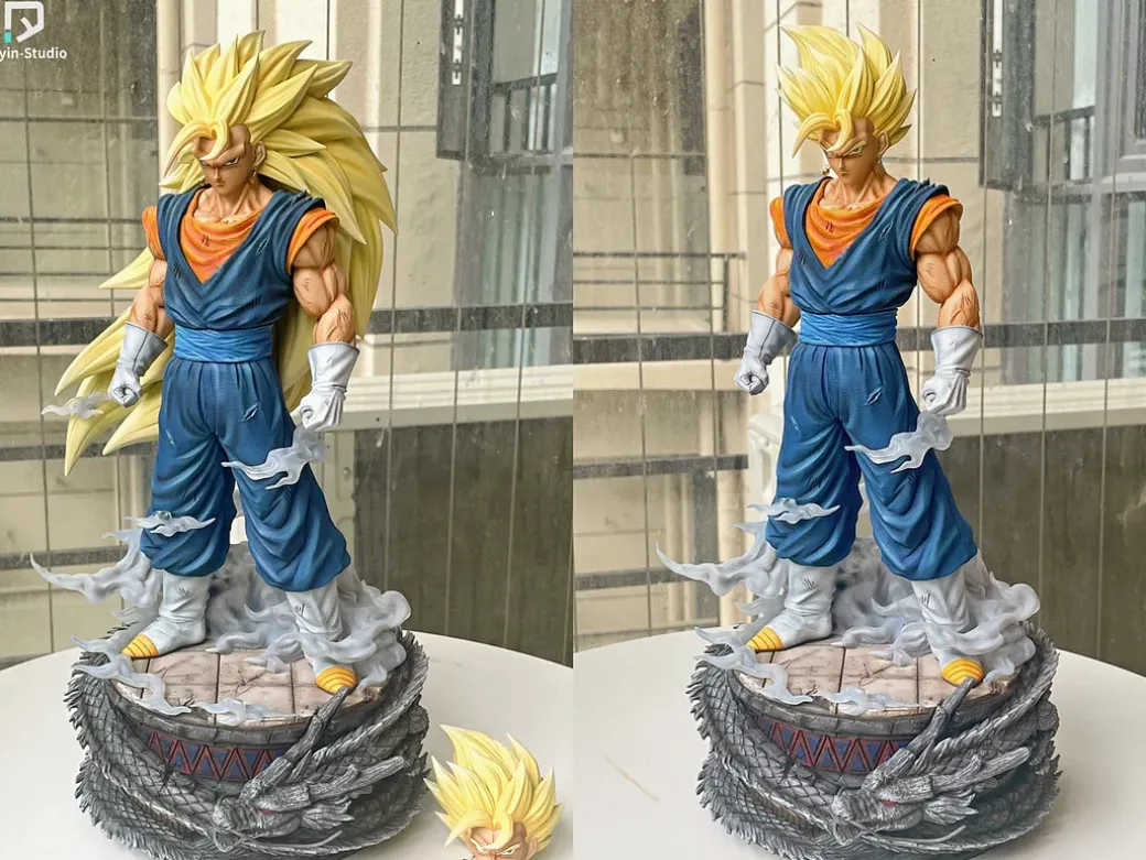 1/6 & 1/4 Scale Super Saiyan 3 Vegito - Dragon Ball Resin Statue - Deyin-Studios