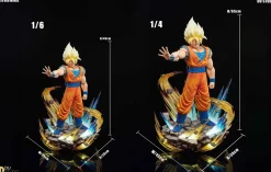 1/6 & 1/4 Scale Super Saiyan 1 with LED - Dragon Ball Resin Statue - Du-Studio
