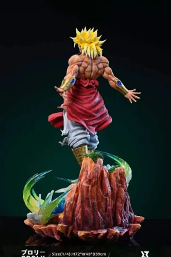 1/6 & 1/4 Scale Super Saiyan Broly with LED - Dragon Ball Resin Statue - Z Studio
