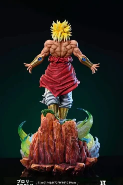 1/6 & 1/4 Scale Super Saiyan Broly with LED - Dragon Ball Resin Statue - Z Studio