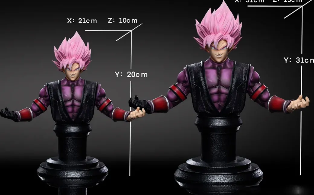 1/6 & 1/4 Scale Super Saiyan ROSE 3 Son Goku - Dragon Ball Resin Statue - Kylin Studio
